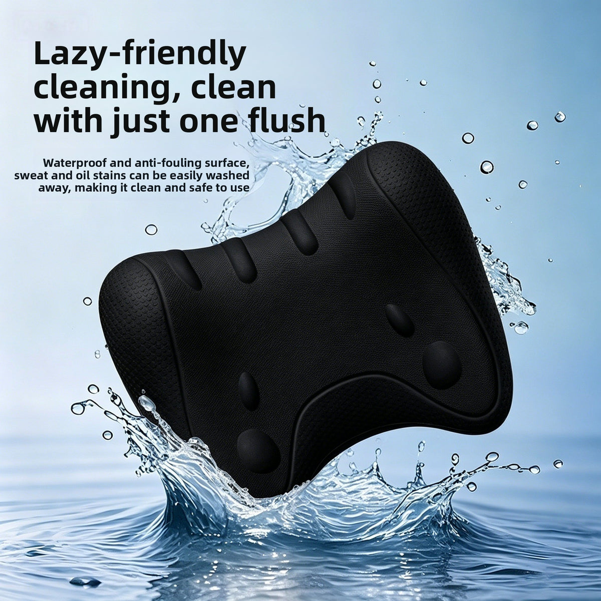 U-Shaped Cervical Massage Pillow with Acupressure Relief