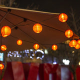 Solar Outdoor Cloth Lantern String