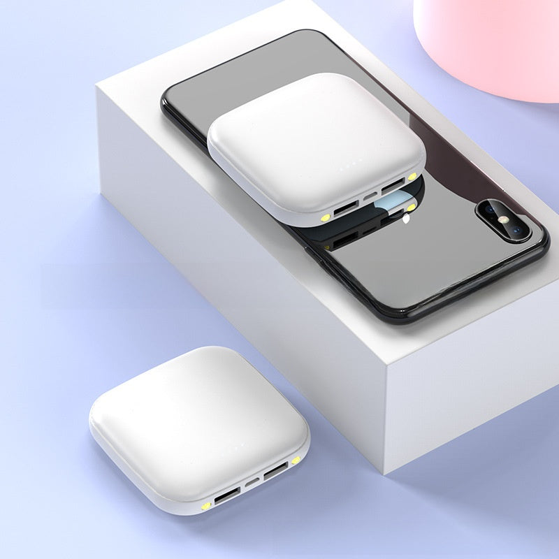 Mini portable power bank with LED flashlight, photo 3