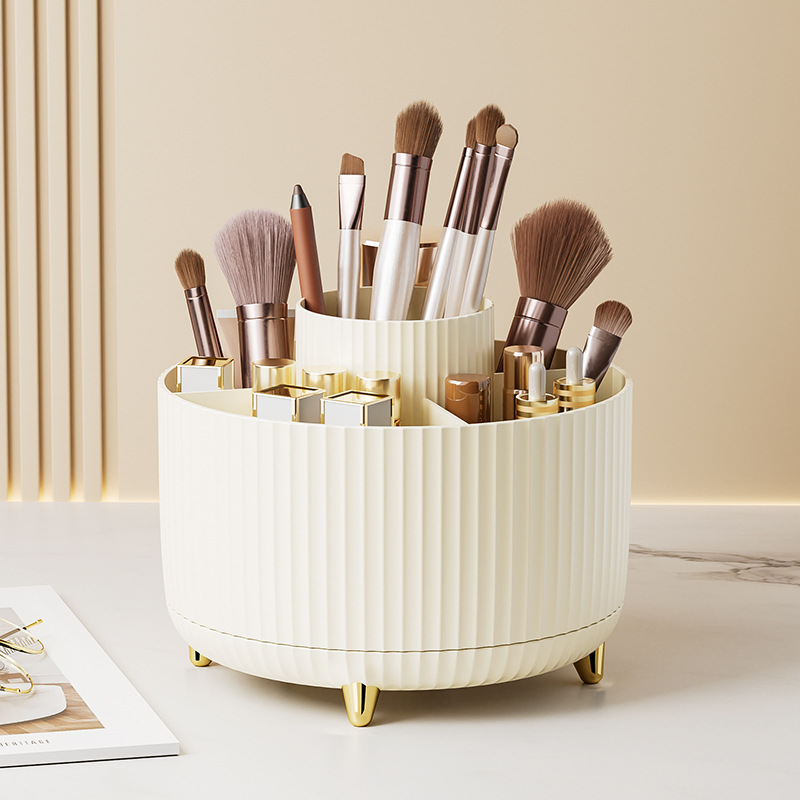 360 Swivel Makeup Brush Organizer