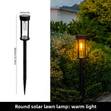 Solar Powered Outdoor Garden Ground Lamp