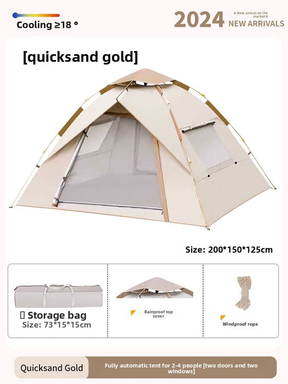 Automatic Pop-Up Camping Tent Camping Shelter & Sleep product image 6