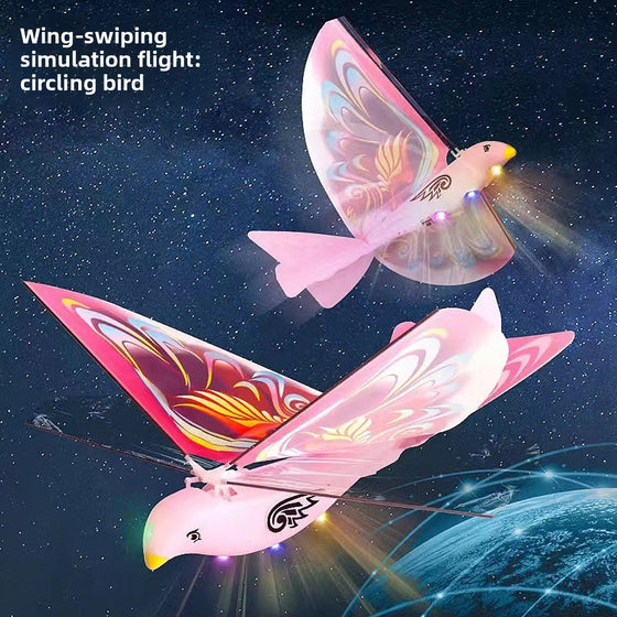 Electric Simulation Luban Flying Bird 360 Degree Spinning Flapping Wing Glowing Toy product image 2