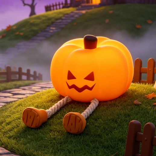 Halloween Silicone LED Night Light