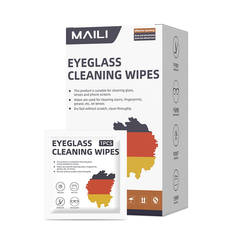 Disposable Anti-Fog Lens Cleaning Wipes