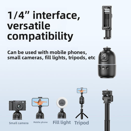 360� Rotating AI Tracking Phone Gimbal