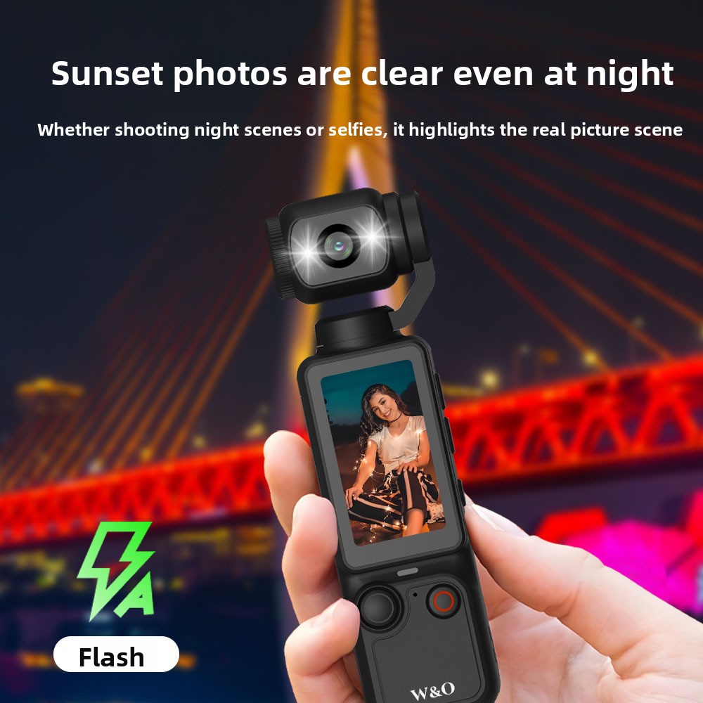 Hold a camera in hand