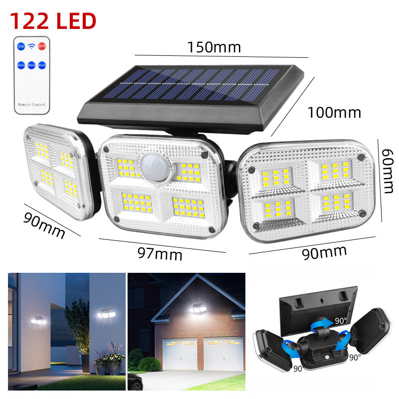 Solar-powered garden light