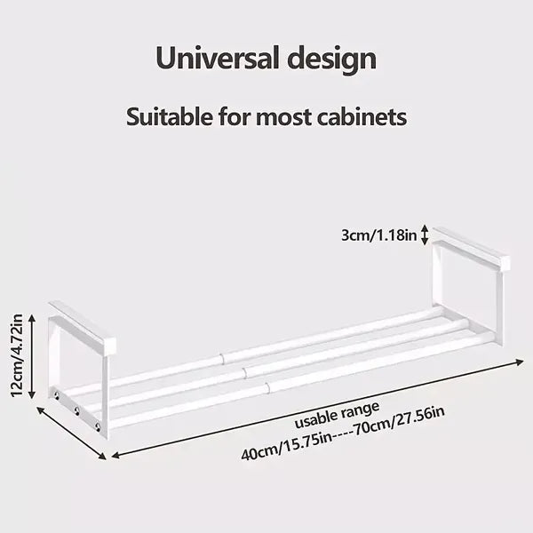 Iron shoe rack modules shown separately before assembly