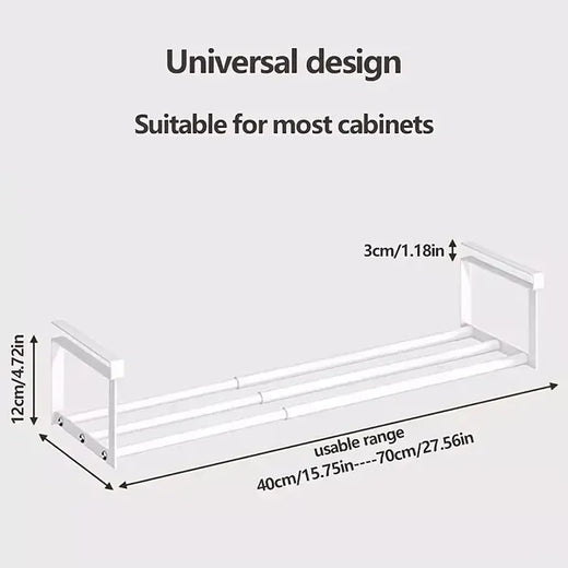 Iron shoe rack modules shown separately before assembly
