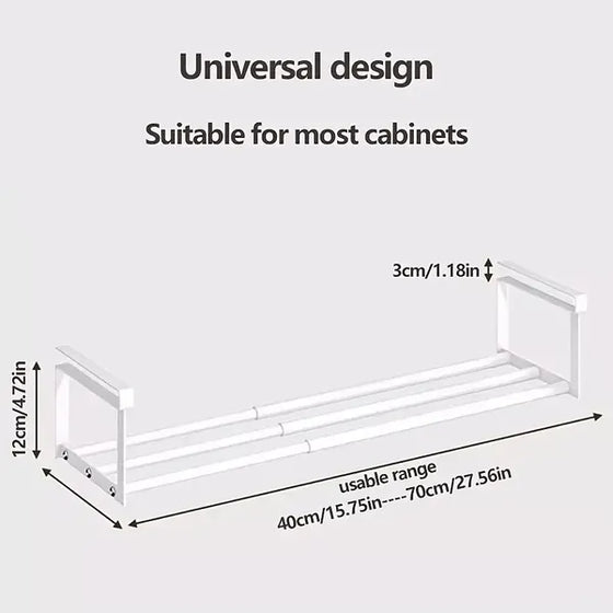 Iron shoe rack modules shown separately before assembly