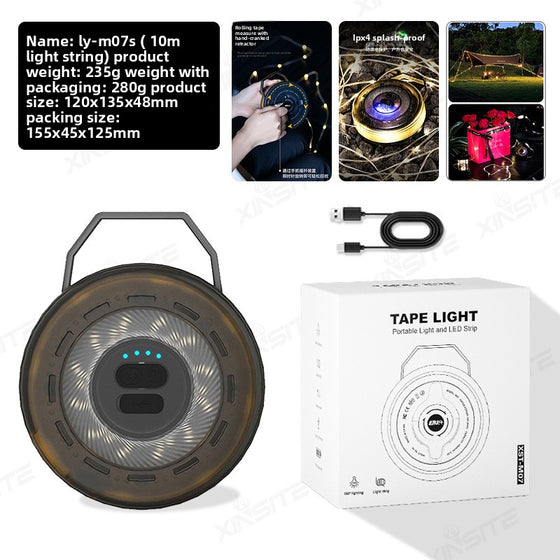 Retractable LED Camping Light Strip Outdoor Lighting & Tools product image 6