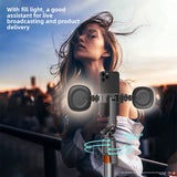 AI Face Tracking 360-Degree Gimbal Stabilizer