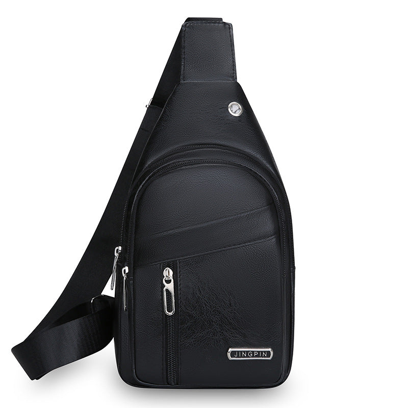 Mens Casual Crossbody Chest Bag