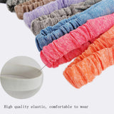 Sports headband colors laid out flat