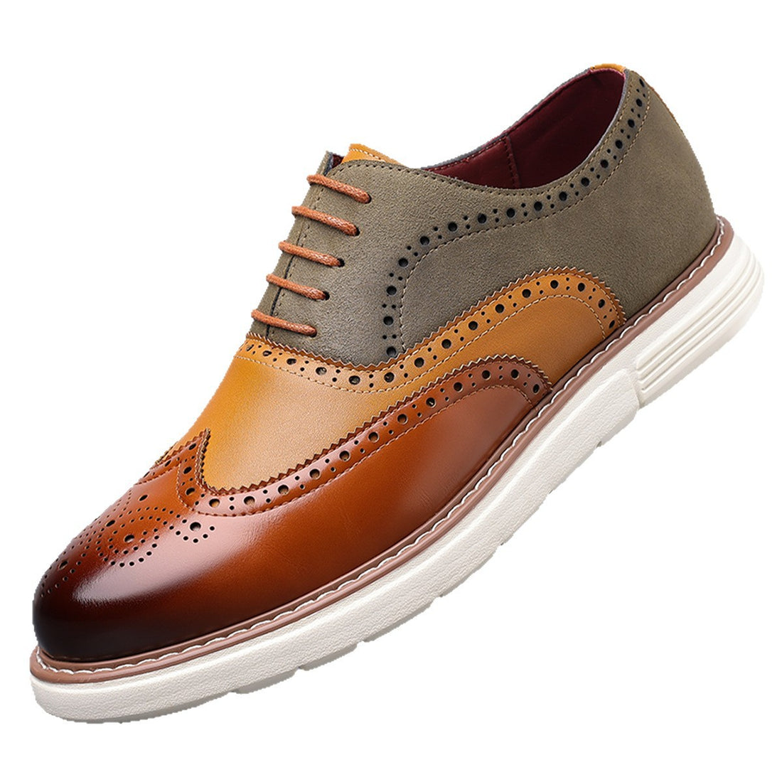 British-style business leather shoes