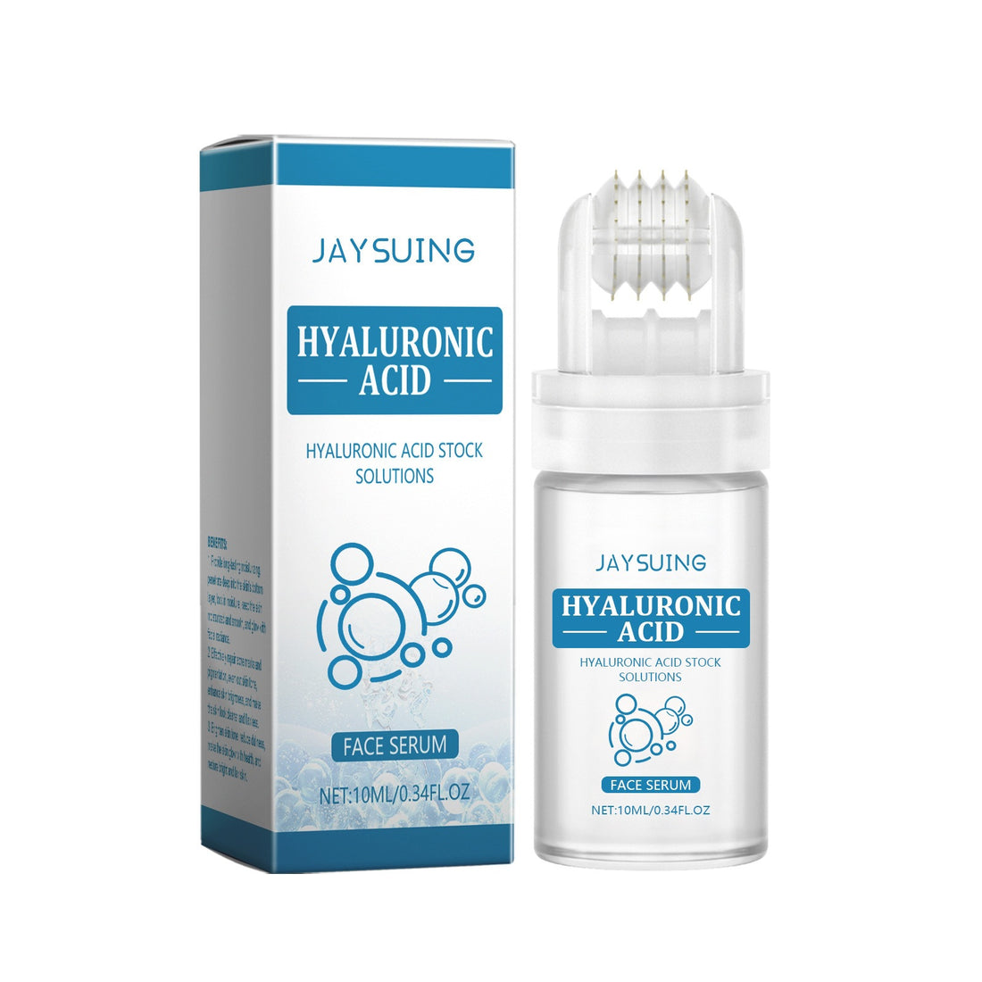 Hyaluronic acid roller essence to improve skin pores