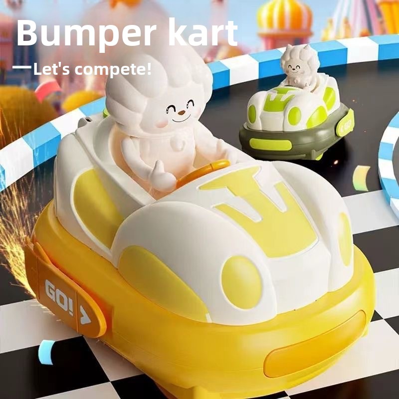 Remote Control Bumper Car with Drift and Ejection Features