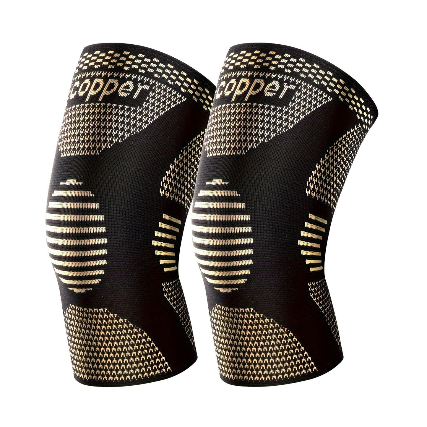 Copper Knee Pads Shock Absorbing Support