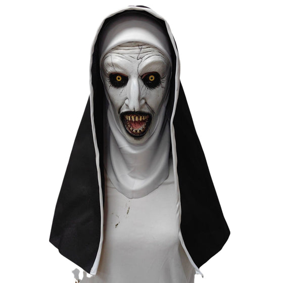 Horror Nun Latex Mask With Glow Effect product image 5