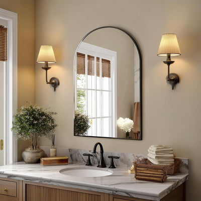 Metal Frame Bathroom Wall Vanity Mirror