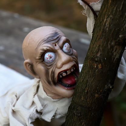 Voice Control Zombie Crawling Ghost with Glowing Eyes