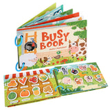 Childrens Educational Reusable Sticker Book