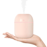 Mini USB cool mist humidifier 220ml on a desk