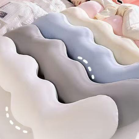 Ice silk throw pillow for women