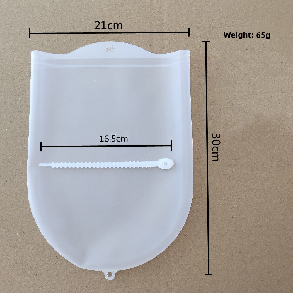 Silicone dough kneading bag thickened non-stick hand baking tools for home use