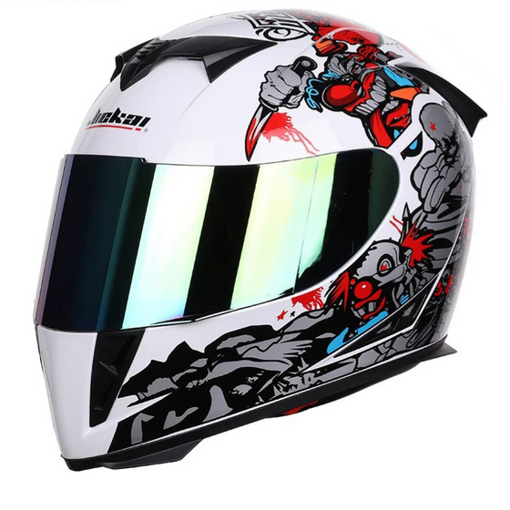 Full face bicycle helmet with dual lens Bicycle Lights & Riding Gear product image 6