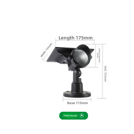 Solar Powered Outdoor Garden Spotlight Garden & Outdoor product image 4