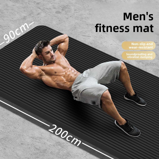 Thickened Non-Slip Yoga Fitness Mat Exercise & Fitness product image 1