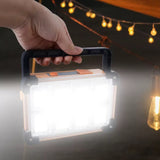 Solar Powered Multifunctional Portable LED Lamp