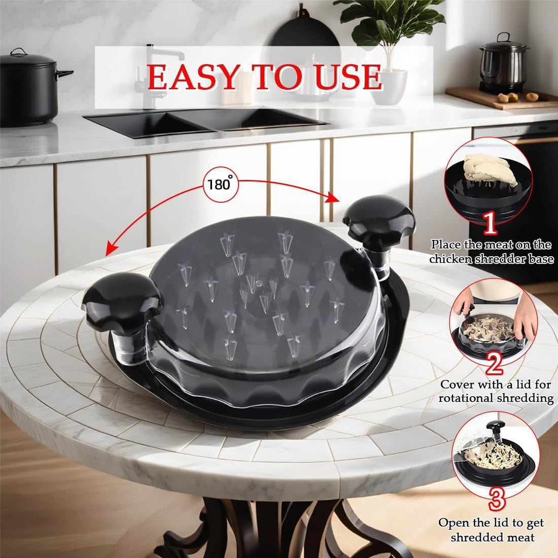 Chicken breast meat shredder shredder meat separator