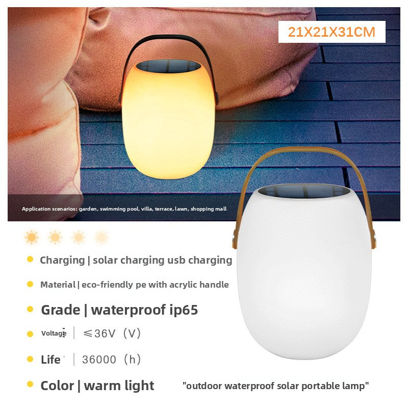 Solar Outdoor Garden Light Atmosphere Lamp