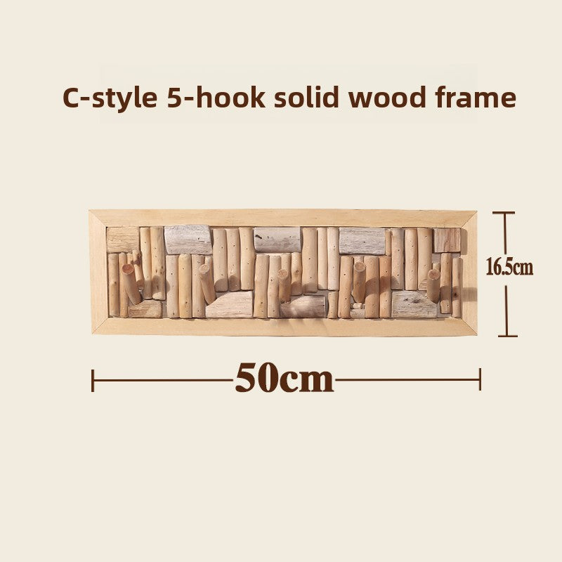 Wooden Wall Mounted Hooks