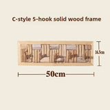 Wooden Wall Mounted Hooks