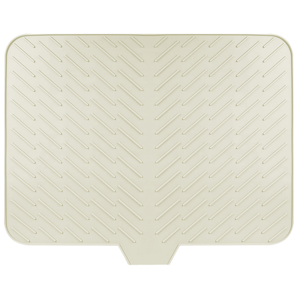 Silicone Slope Drainage Mat Large Square Kitchen Bar Tray