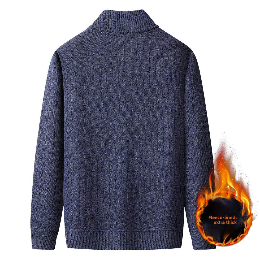 Men's thick and warm pullover sweater