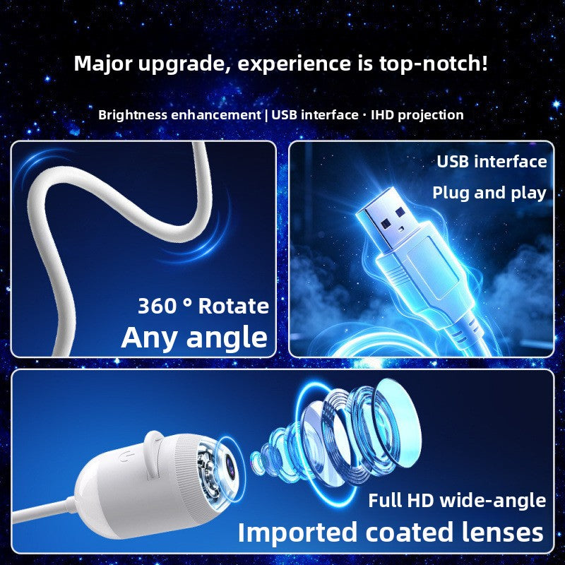 USB Starry Sky Projector Night Light