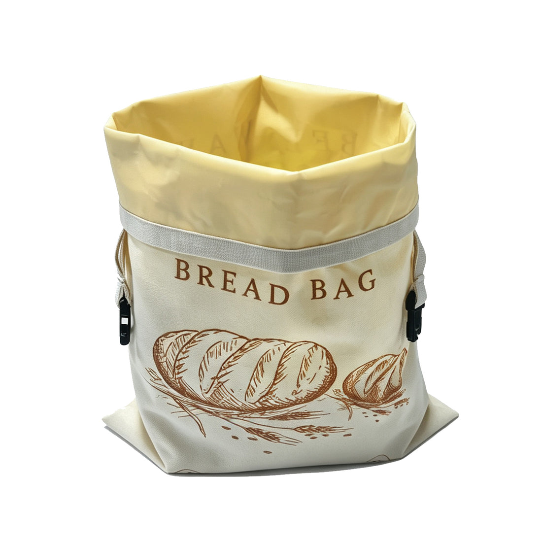 Reusable cotton beeswax bread storage bag, 33 x 43 cm, photo 4