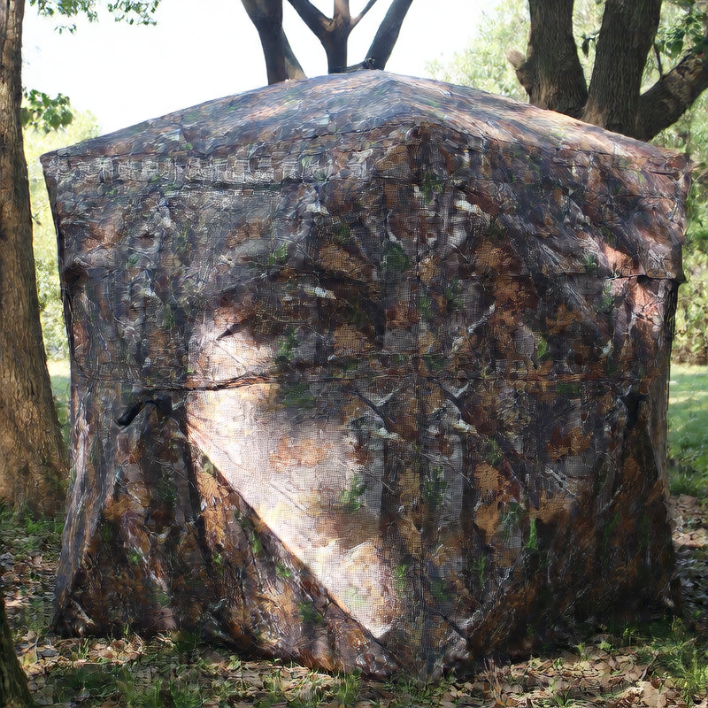 Four-Sided Flip-Top 360-Degree Full-View Camouflage Tent
