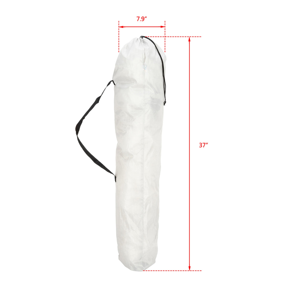 Folding camping chair with iron frame and carry bag, photo 8 of 10