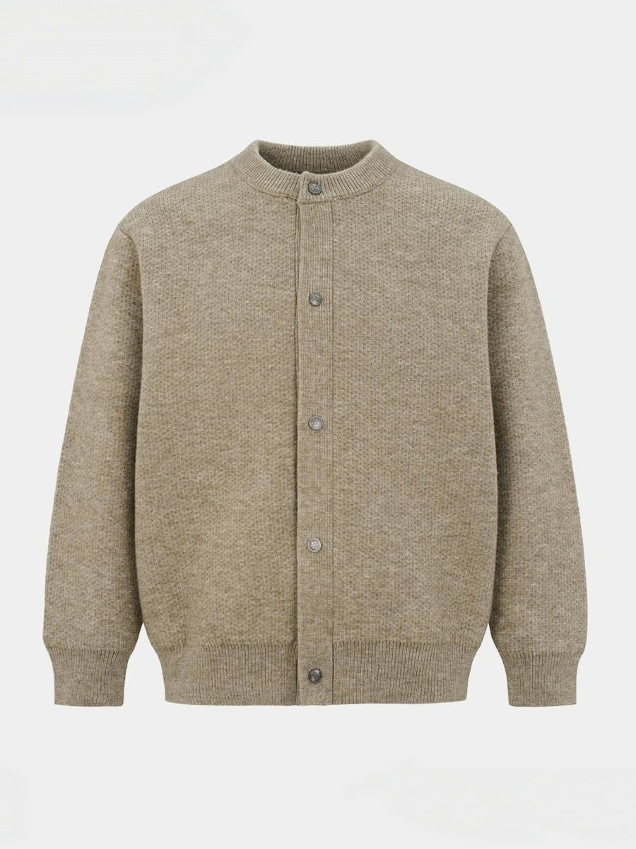 Sweater knitted cardigan
