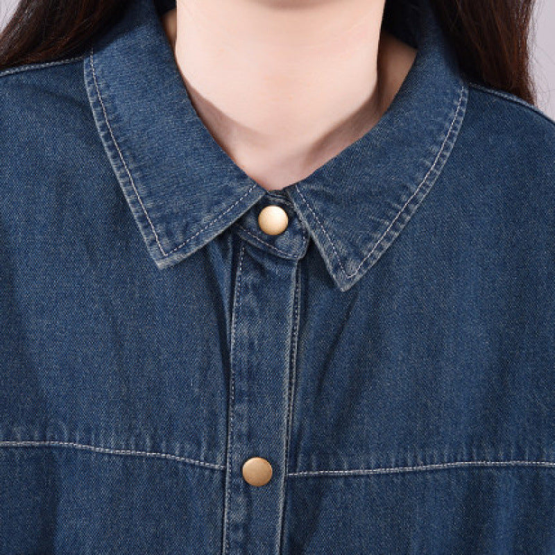 Denim Shirtdress