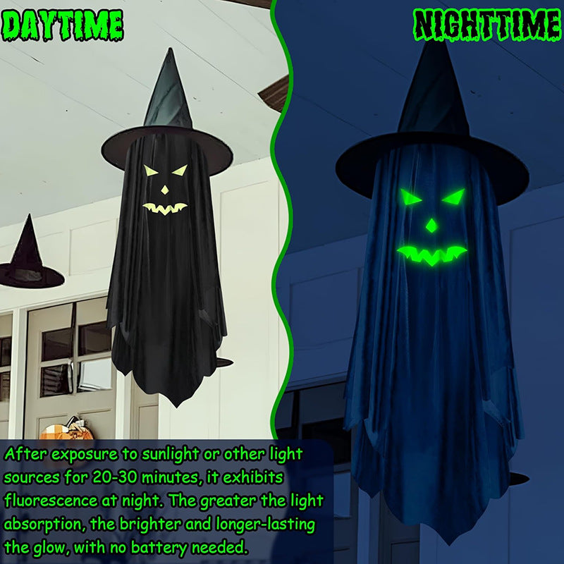 Glow in Dark Halloween Ghost Hanging Decorations