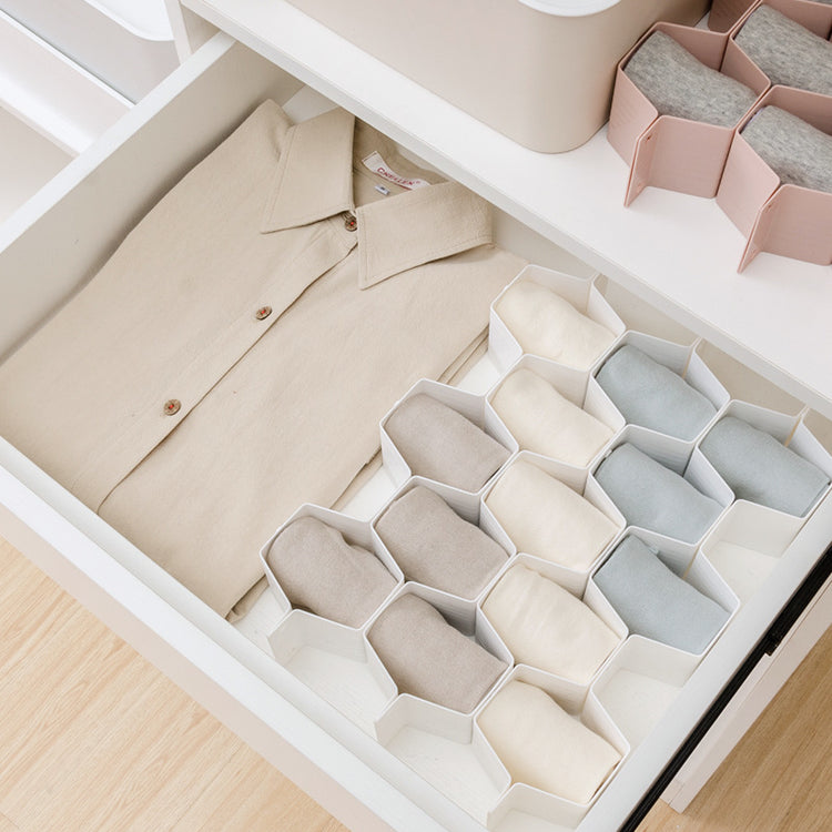 Honeycomb Drawer Organizer for Socks and Miscellaneous - Image 2
