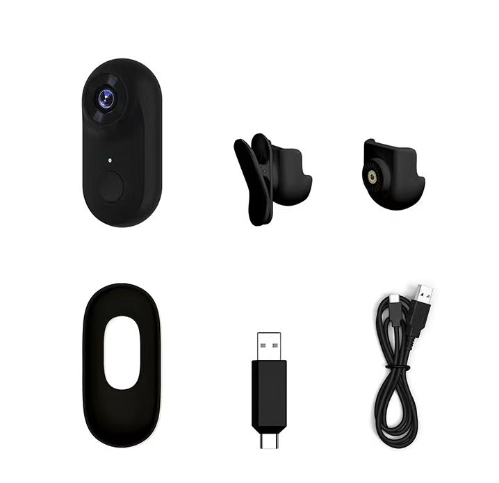 Pet Collar Mount Mini Action Camera