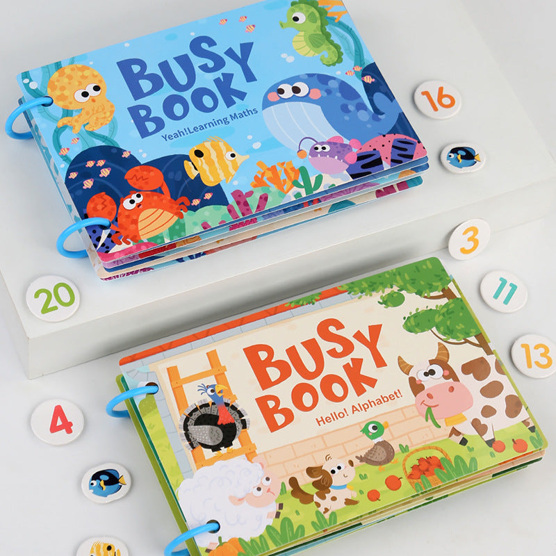 Childrens Educational Reusable Sticker Book